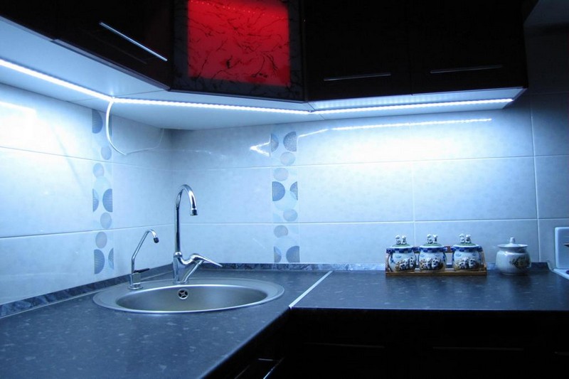 светодиодные светильники для кухни фото